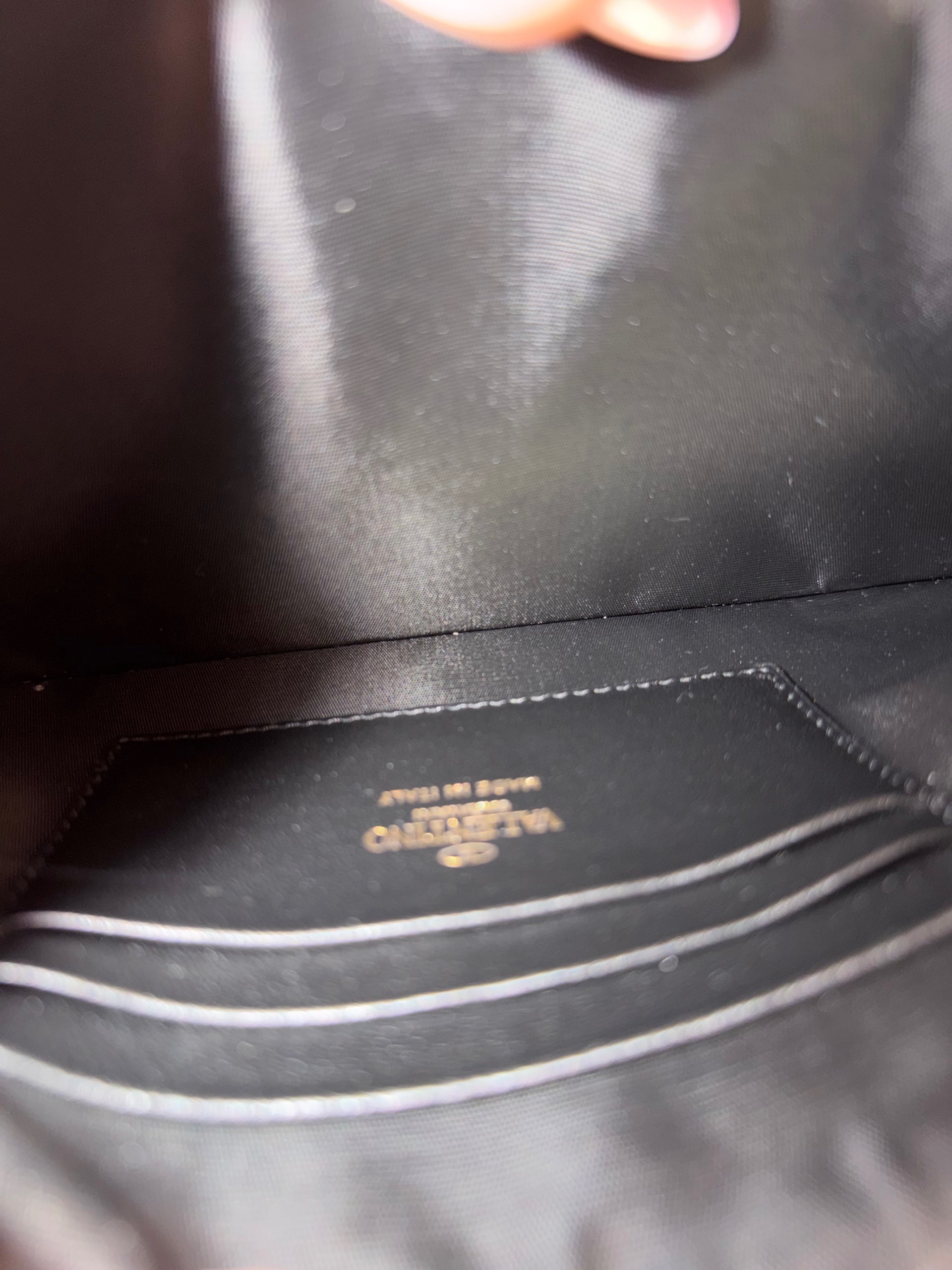 Valentino V Logo Wristlet | Detox Designer Resale Boutique