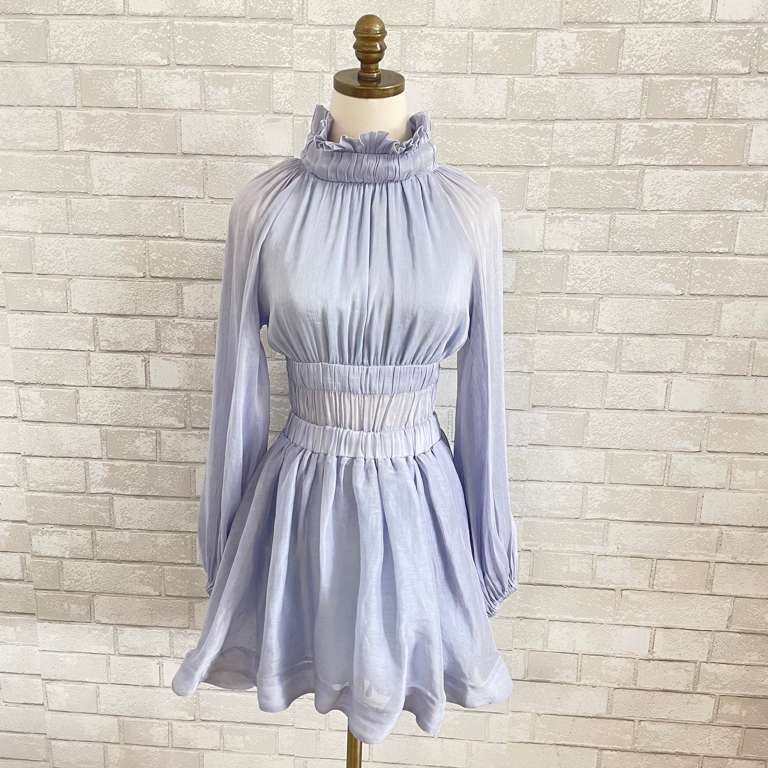 Zimmermann Blue Dress 0 / US 4 Detox Designer Resale Boutique