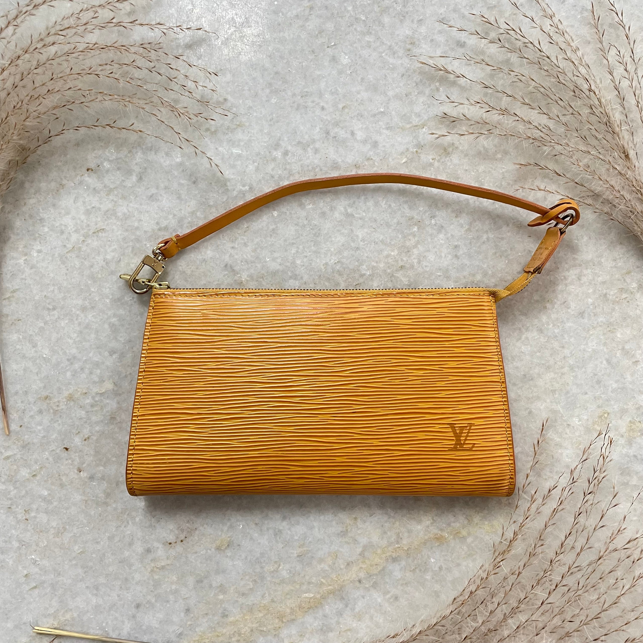 Louis Vuitton Epi Pochette Bag Detox Designer Resale Boutique